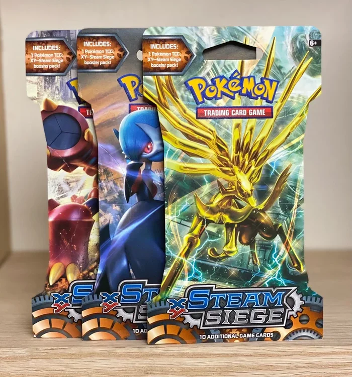 Pokémon TCG: XY – Steam Siege Sleeved Booster Pack