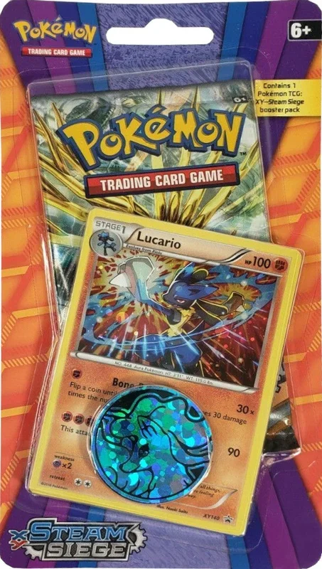 Pokémon TCG: XY: Steam Siege – Checklane Blister (Lucario)