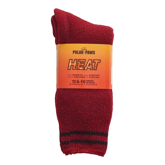 Polar Paws Women’s Heat Socks – 9-11