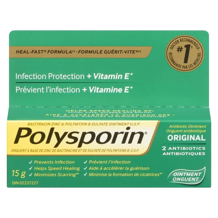 Polysporin Original Antibiotic Ointment, 15-g
