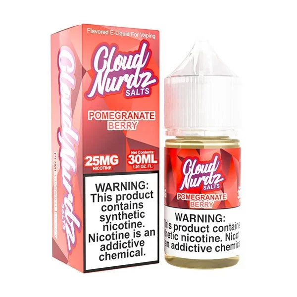 Pomegranate Berry | Cloud Nurdz Salts | 30mL