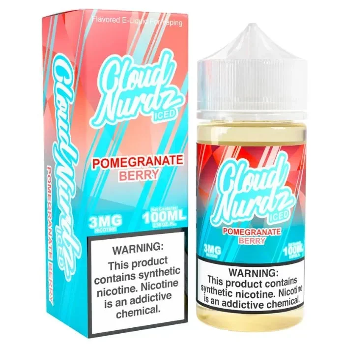 Pomegranate Berry Iced E-Liquid by Cloud Nurdz