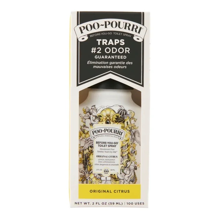 Poo~Pourri Before-You-Go Toilet Spray, Original Citrus, 59 ml