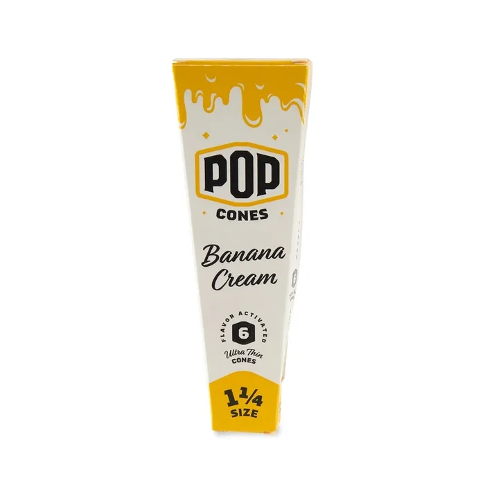 Pop Cones Ultra Thin 1 1/4 Size Cones – Pack of 6