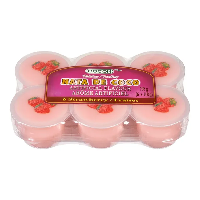 Pouding aux fraises Cocon Decoco, 480 g