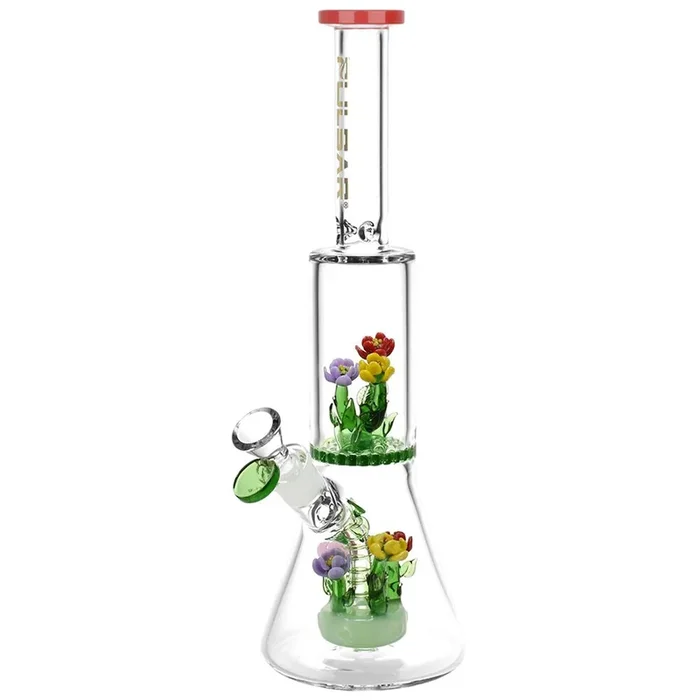 Power Is In The Flower Glass Bong – 12″
