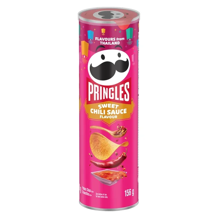 Pringles Potato Chips Sweet Chili Sauce, 156 g