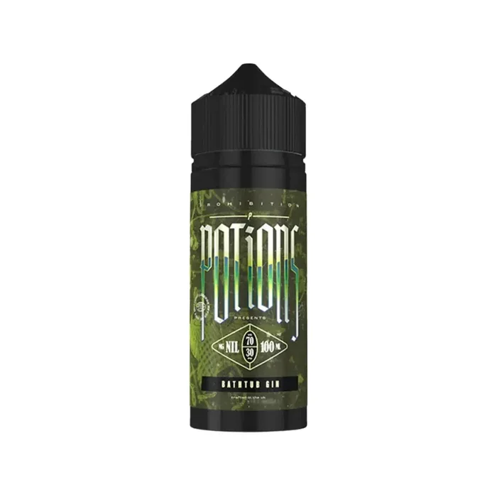 Prohibition Potions Bathtub Gin 100ml E-liquid