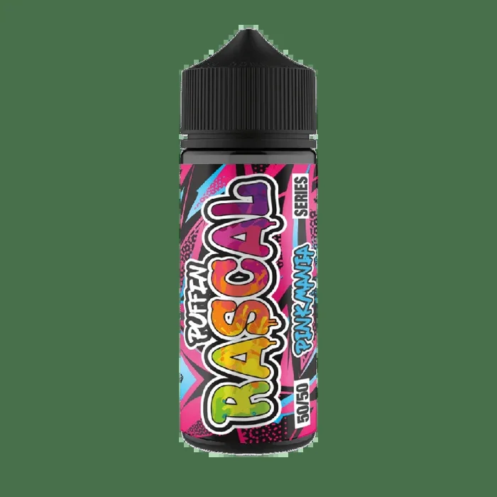 Puffin Rascal 100ml – Pink Mania 50/50 Short Fill