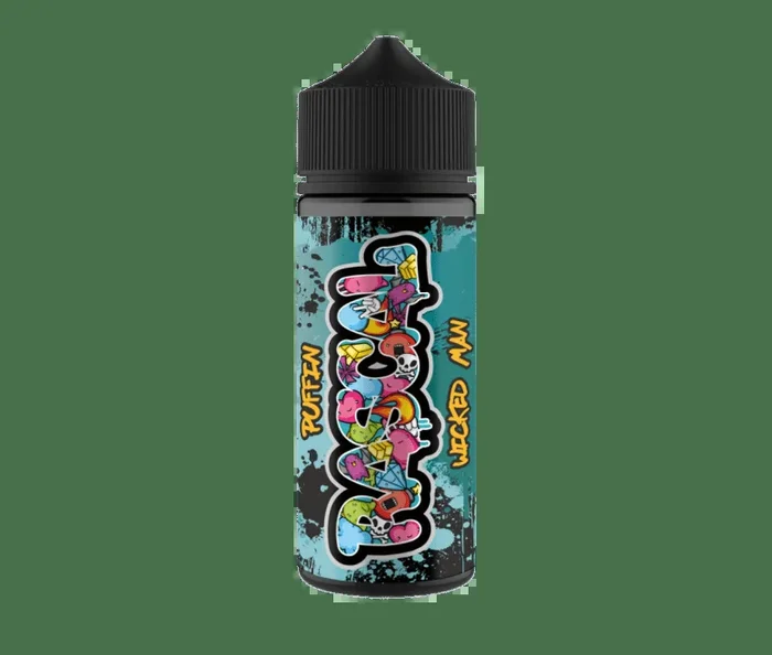 Puffin Rascal 100ml – Wicked Man 100ml Short Fill