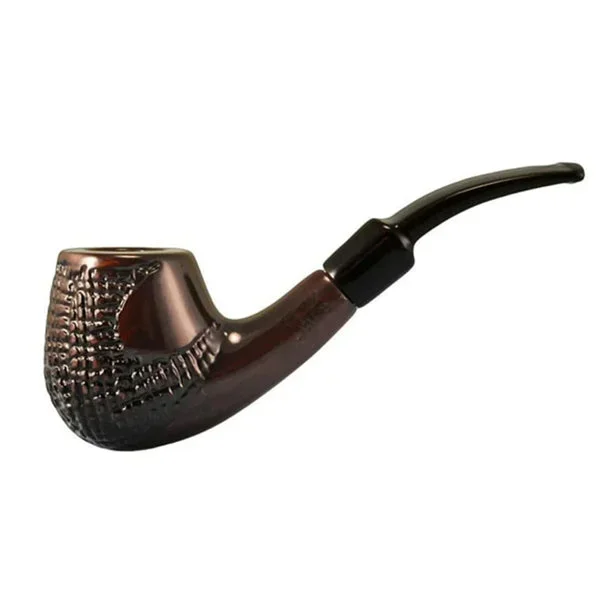 Pulsar Shire Pipe 5.5″ Engraved Bent Brandy Saddle Stem – The Urbanite
