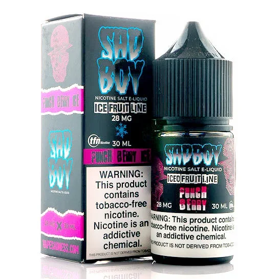 Punch Berry Ice Salt – Sadboy E-Juice
