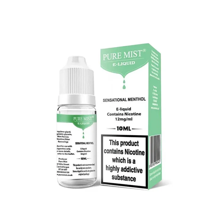 Pure Mist Sensation Menthol 10ml E-Liquid