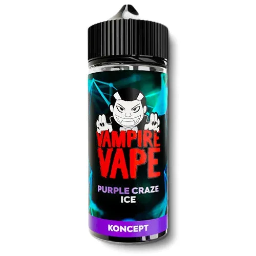 Purple Craze Ice 100ml Shortfill by Vampire Vape