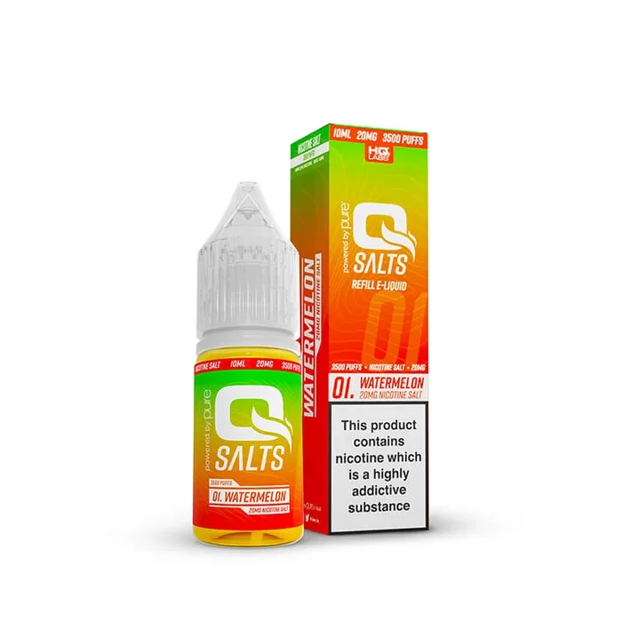QSalts Watermelon 10ml Nic Salt E-Liquid