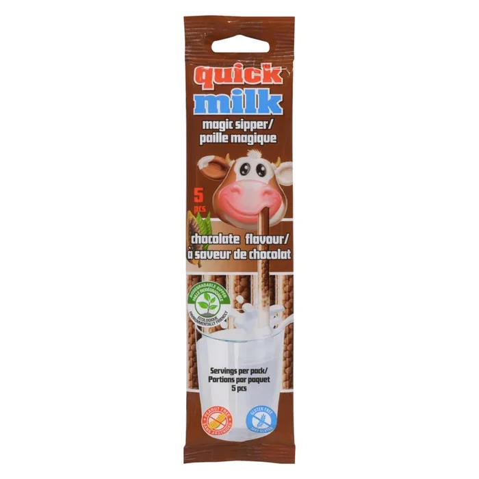 Quick Milk Magic Sipper Chocolate Flavour 5-Pcs, 30 g