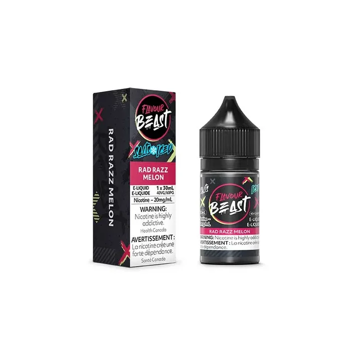 Rad Razz Melon Iced Salt by Flavour Beast E-Liquid