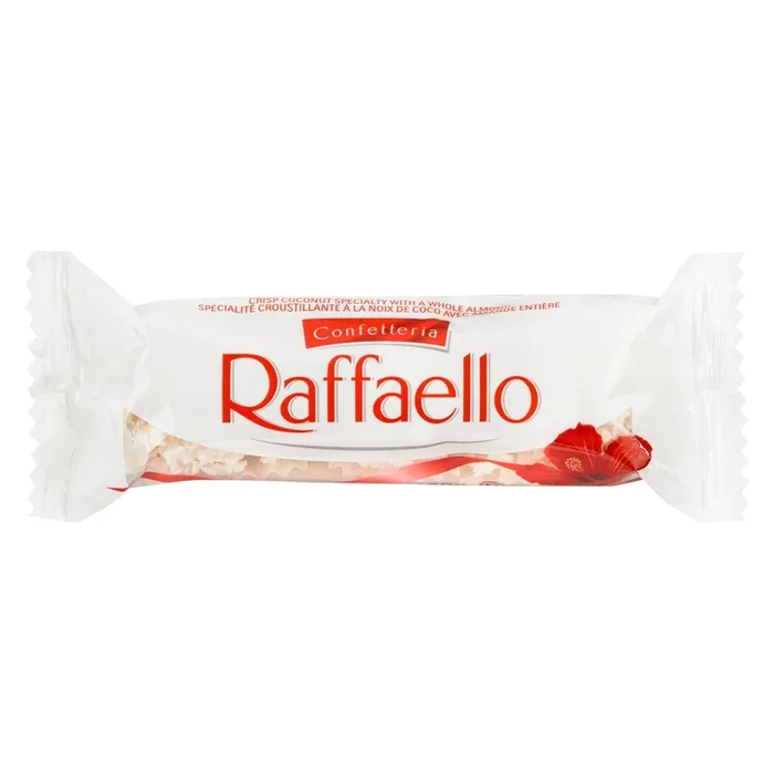 Raffaello Confetteria Crisp Coconut Specialty with a Whole Almond, 30-g