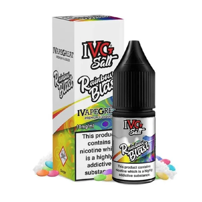 Rainbow Blast Nic Salt E-Liquid by IVG