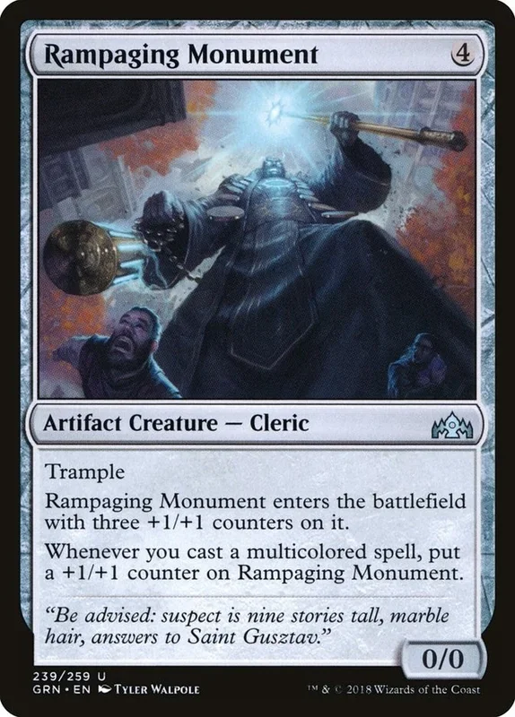 Rampaging Monument (239) (GRN)