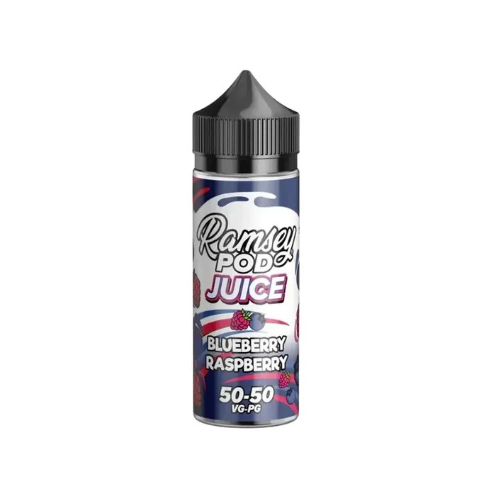 Ramsey Pod Juice Blueberry Raspberry 100ml Shortfill E-liquid