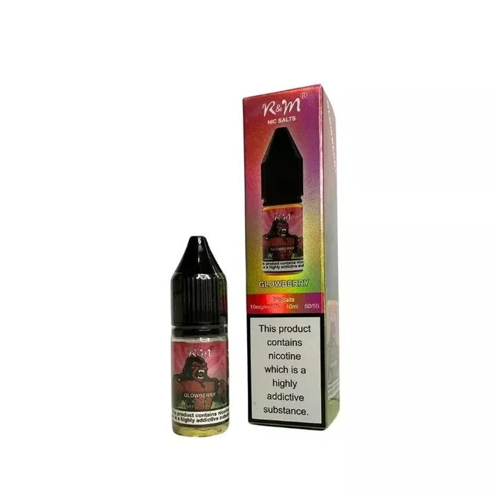 RandM Tornado 9000 Glowberry 10ml Nic Salt E-liquid