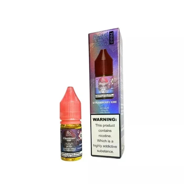 RandM Tornado 9000 Strawberry Kiwi 10ml Nic Salt E-liquid