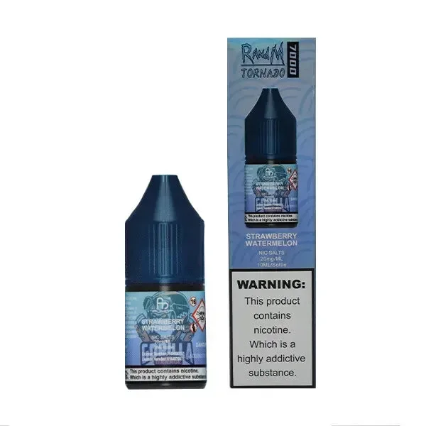 RandM Tornado 9000 Strawberry Watermelon 10ml Nic Salt E-liquid