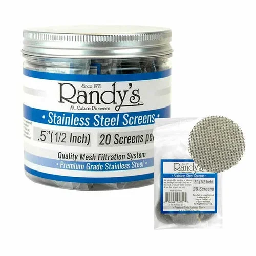 Randy’s 0.50″ Stainless Steel Screens