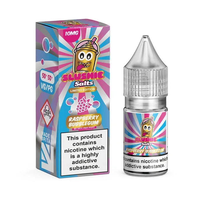 Raspberry Bubblegum Nic Salt E-Liquid by Slushie Salts