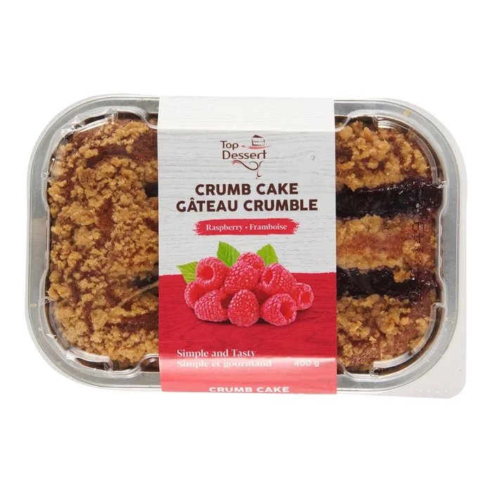 Raspberry Crumble Cake, 400 g