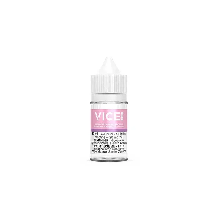 Raspberry Grape Lemon Ice By Vice Salt