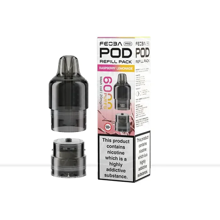 Raspberry Lemonade Feoba Pro Prefilled Pods