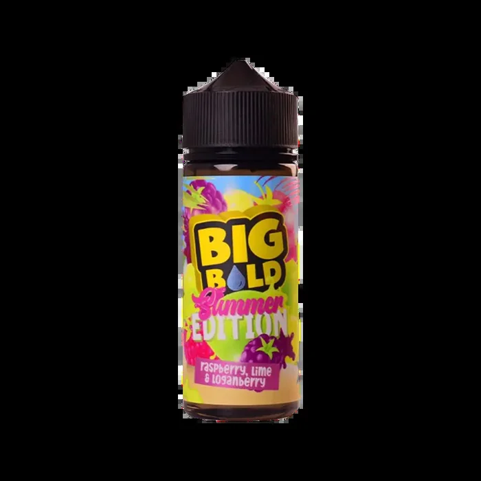 Raspberry, Lime & Loganberry 100ml Shortfill by Big Bold