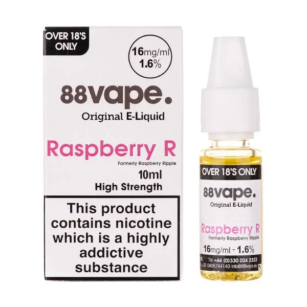 Raspberry Ripple 50/50 E-Liquid by 88Vape