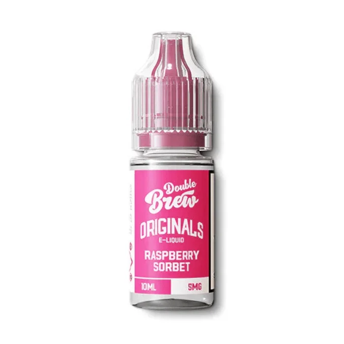 Raspberry Sorbet – Double Brew Originals 10ml Nic Salt