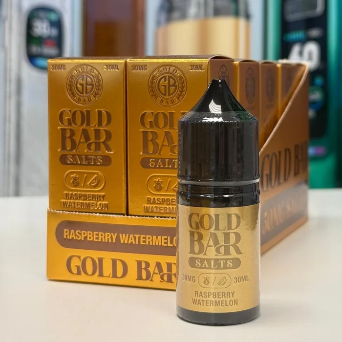 Raspberry Watermelon – Gold Bar Salt 30mL
