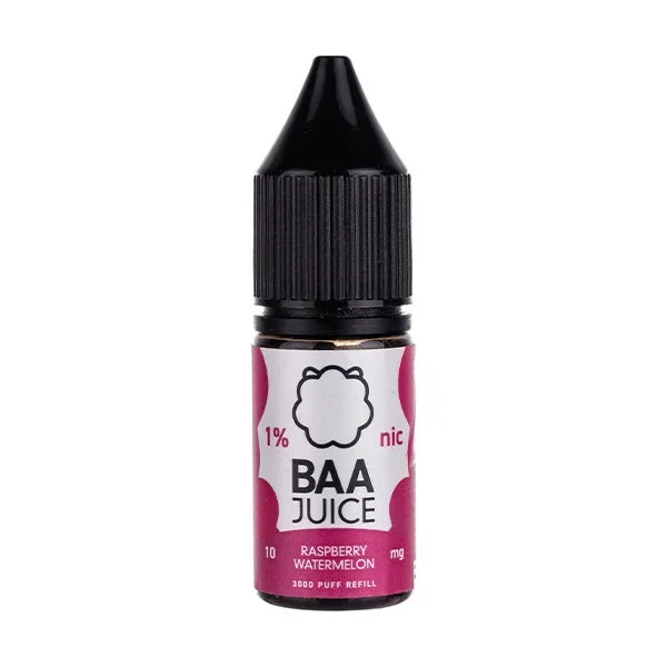 Raspberry Watermelon Nic Salt E-Liquid by Baa Juice