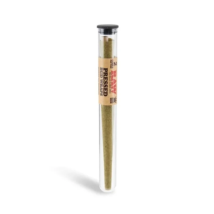 RAW Pressed Bud Wrap Pre-Rolled King Size Flower Cones