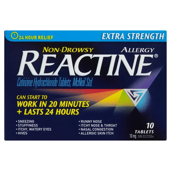 Reactine Allergy Extra Strength Tablets, 10-Pack