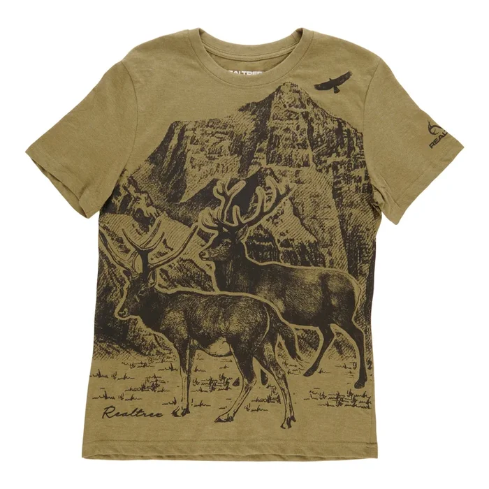 Real Tree Men’s Licensed Crew Neck T-Shirt