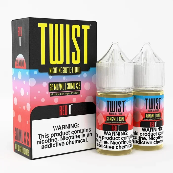 Red 0° SALT – Twist E-Liquids – 60mL