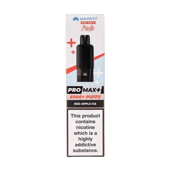 Red Apple Ice Pro Max Prefilled Pod + Refill by Hayati