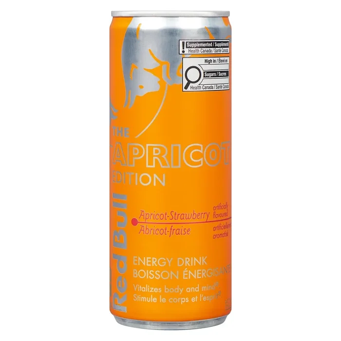 Red Bull Energy Drink Apricot-Strawberry, 250 ml
