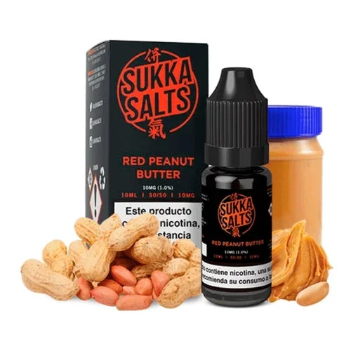 Red Peanut Butter 10ml (Sals de nicotina) (Sukka Black Salts)