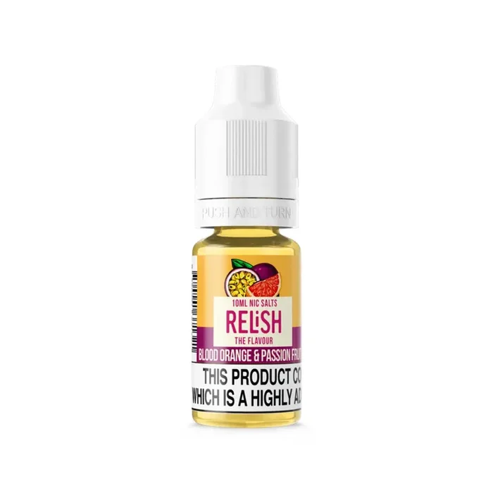 Relish Blood Orange & Passion Fruit 10ml Nic Salt