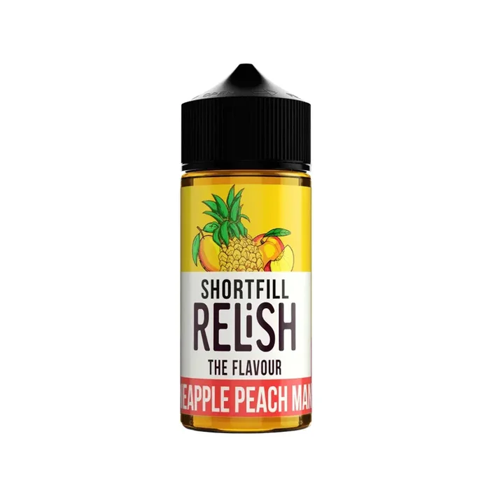 Relish Pineapple Peach Mango 100ml Shortfill E-liquid
