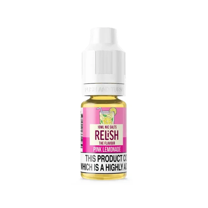 Relish Pink Lemonade 10ml Nic Salt