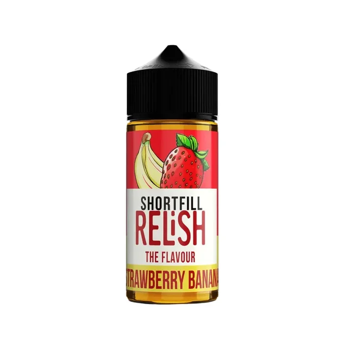 Relish Strawberry Banana 100ml Shortfill E-liquid