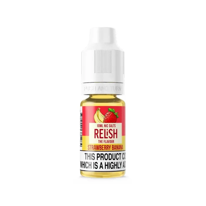 Relish Strawberry Banana 10ml Nic Salt